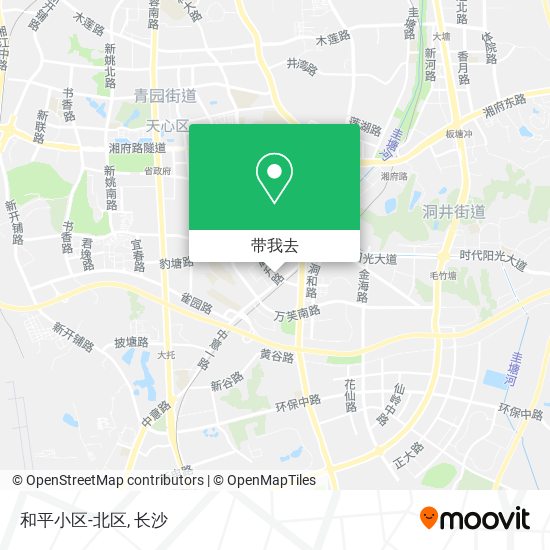 和平小区-北区地图