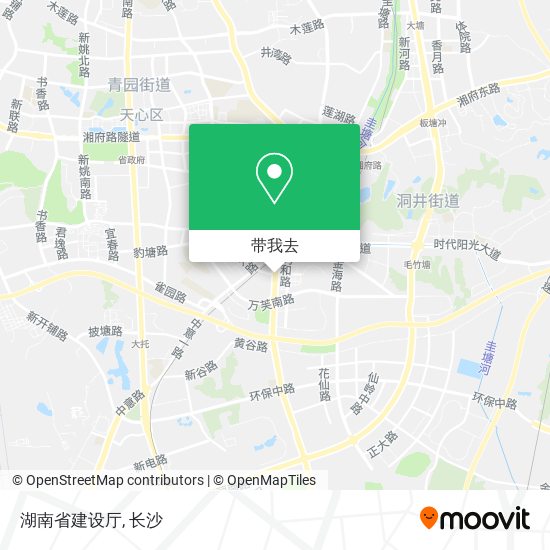 湖南省建设厅地图