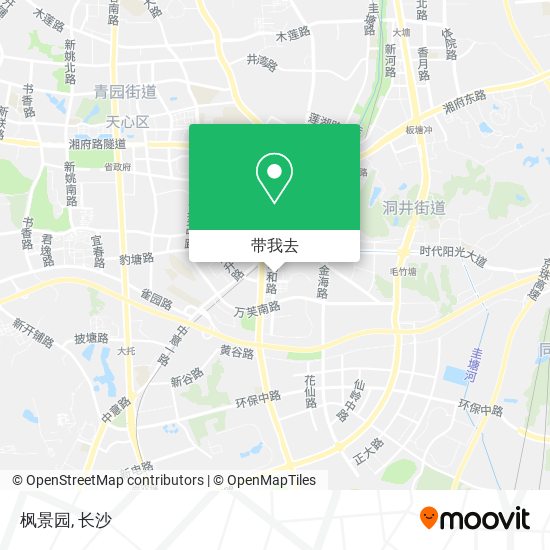 枫景园地图