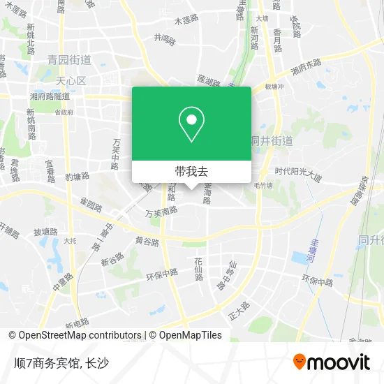 顺7商务宾馆地图