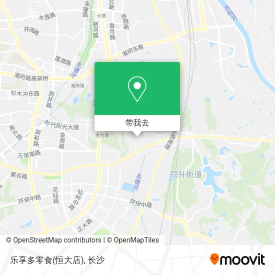 乐享多零食(恒大店)地图