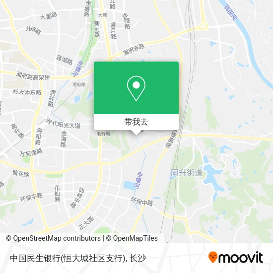 中国民生银行(恒大城社区支行)地图