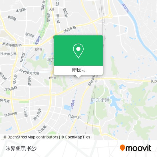 味界餐厅地图