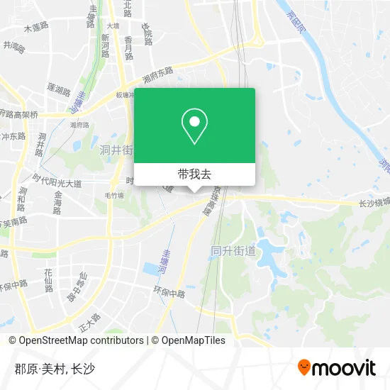 郡原·美村地图