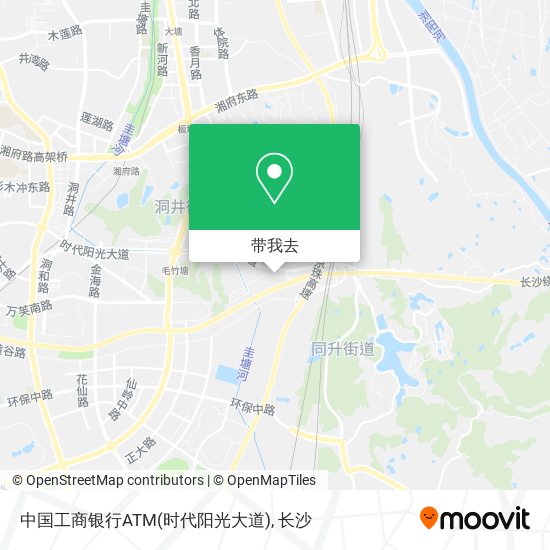 中国工商银行ATM(时代阳光大道)地图