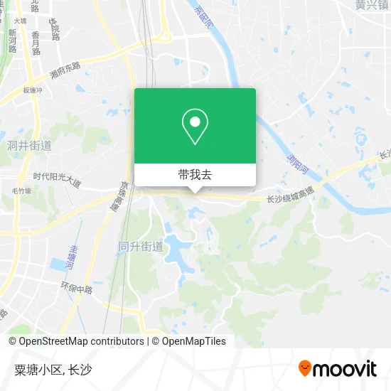 粟塘小区地图