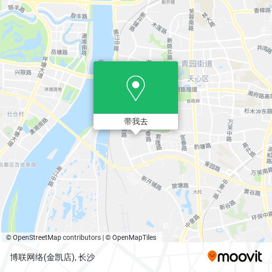 博联网络(金凯店)地图