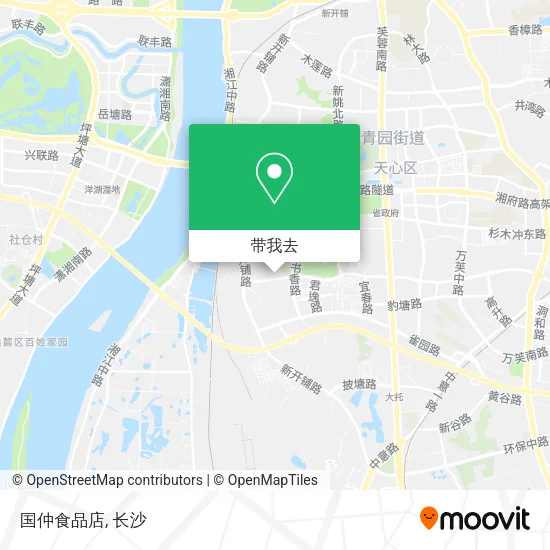 国仲食品店地图