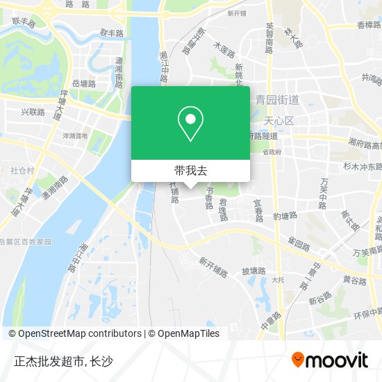 正杰批发超市地图