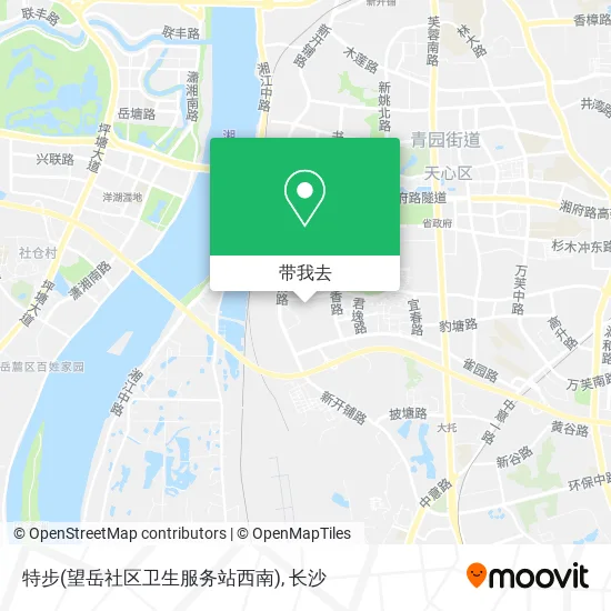 特步(望岳社区卫生服务站西南)地图