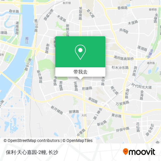 保利·天心嘉园-2幢地图