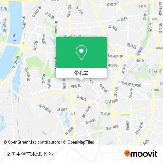 金房生活艺术城地图