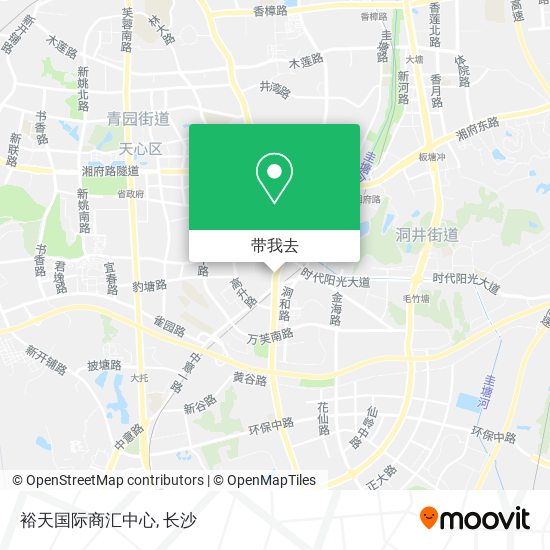 裕天国际商汇中心地图