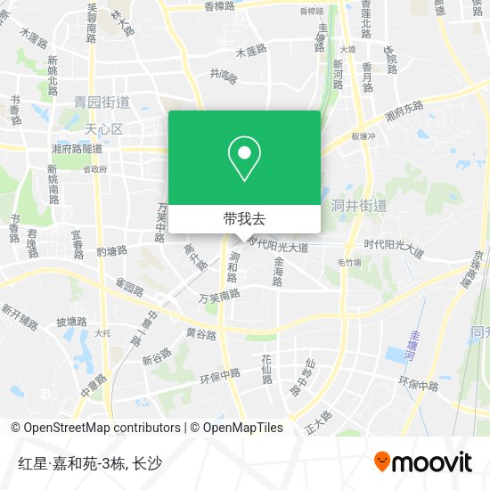 红星·嘉和苑-3栋地图