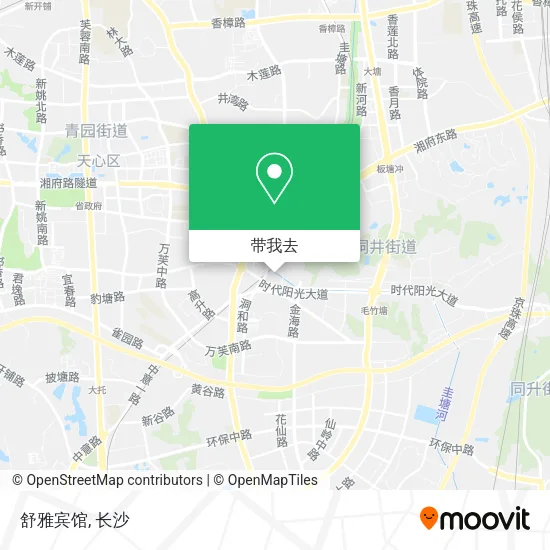 舒雅宾馆地图
