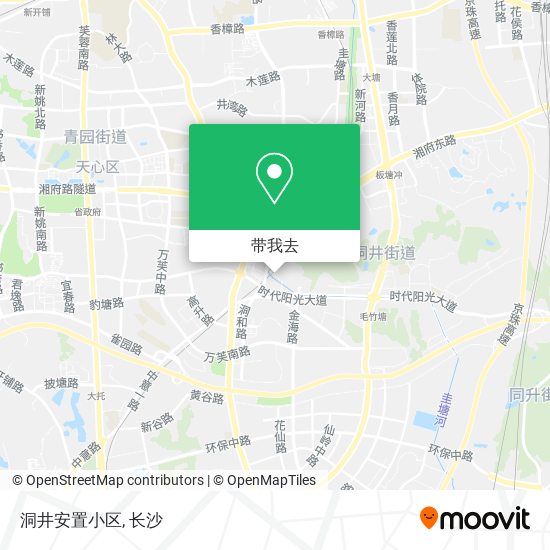 洞井安置小区地图