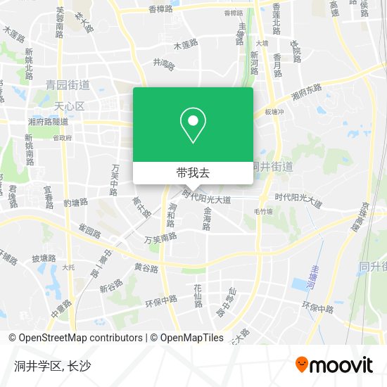 洞井学区地图