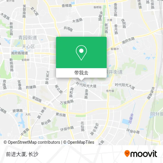 前进大厦地图
