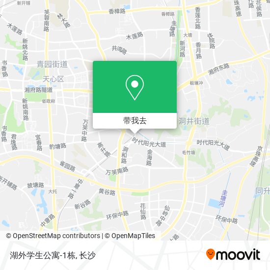 湖外学生公寓-1栋地图