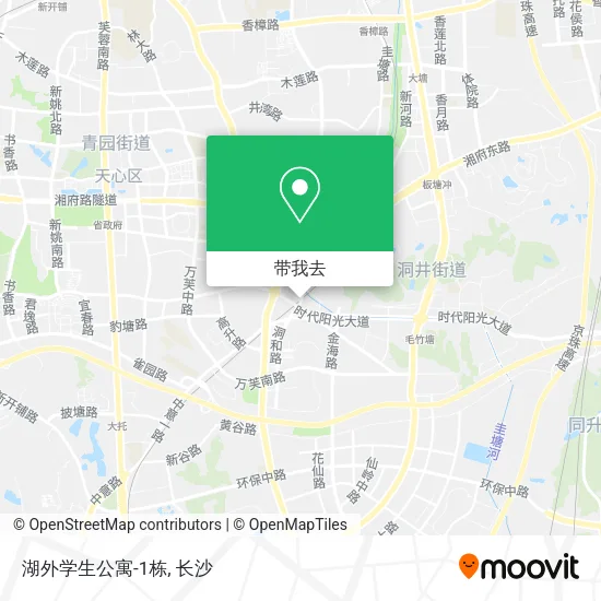 湖外学生公寓-1栋地图