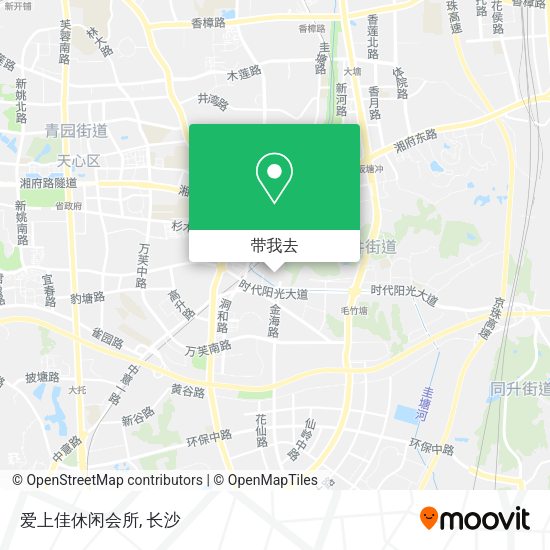 爱上佳休闲会所地图