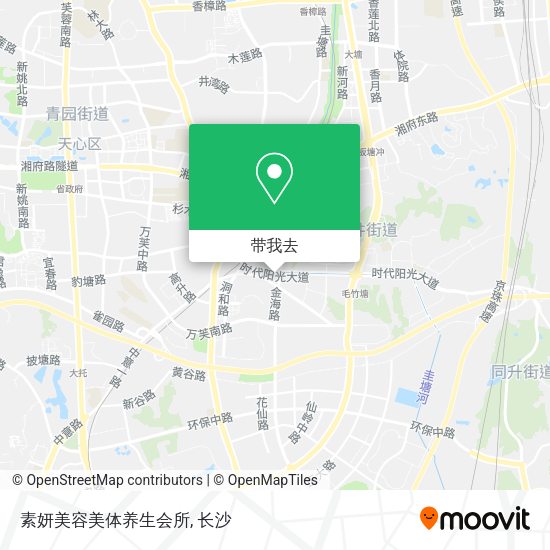 素妍美容美体养生会所地图