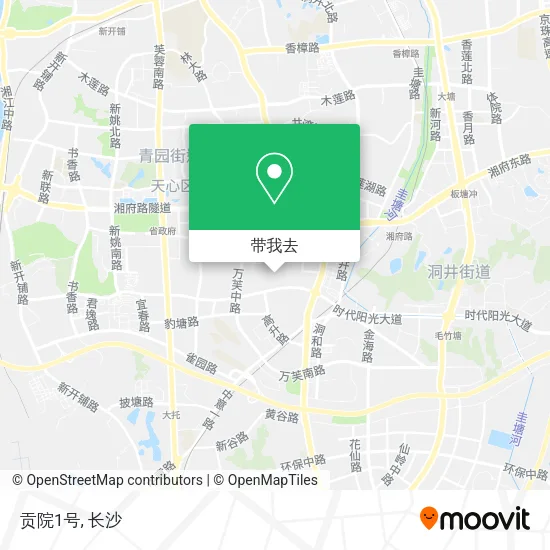贡院1号地图
