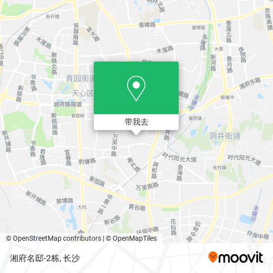 湘府名邸-2栋地图