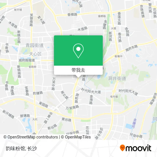 韵味粉馆地图