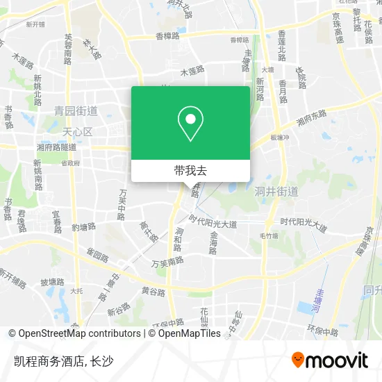 凯程商务酒店地图