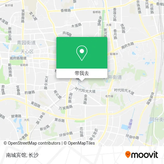 南城宾馆地图