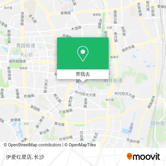 伊爱红星店地图