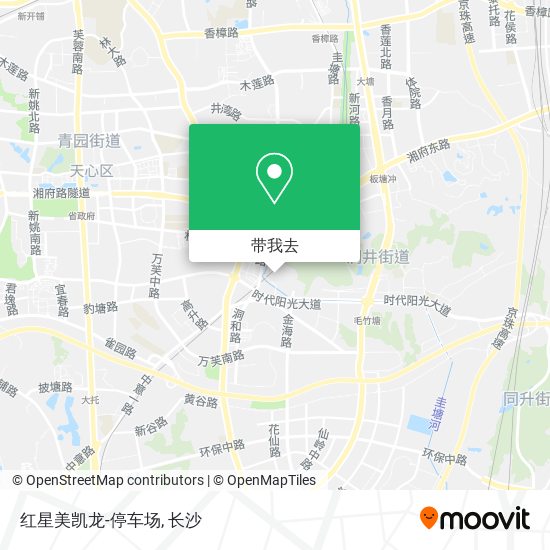 红星美凯龙-停车场地图