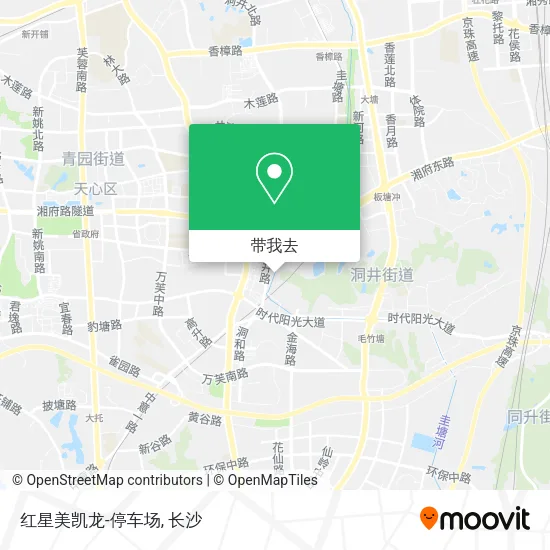 红星美凯龙-停车场地图