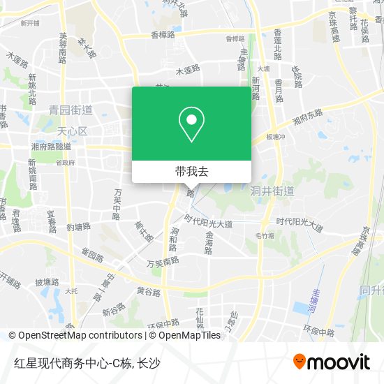 红星现代商务中心-C栋地图
