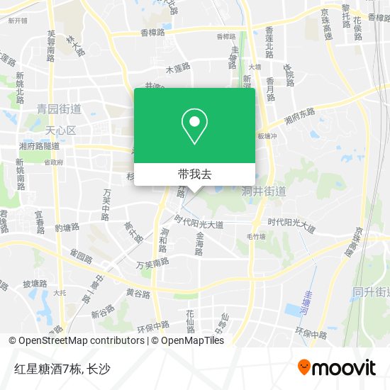 红星糖酒7栋地图