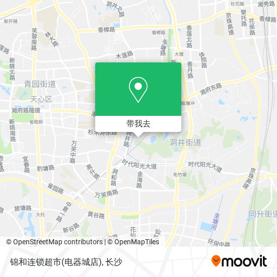 锦和连锁超市(电器城店)地图