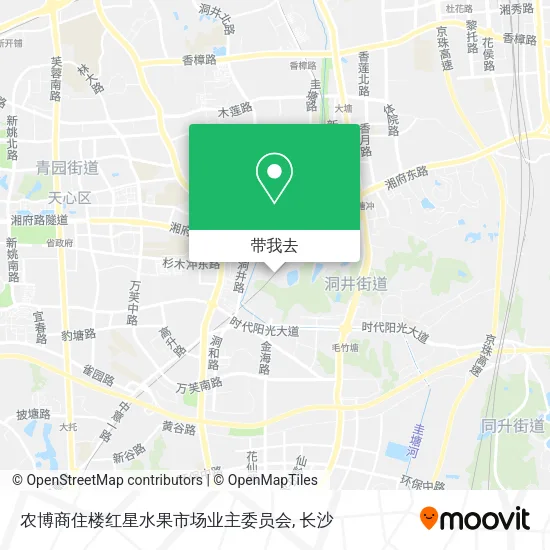 农博商住楼红星水果市场业主委员会地图