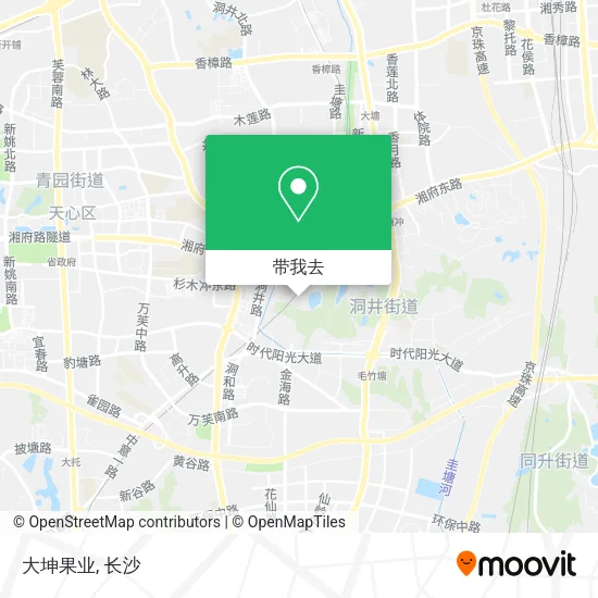 大坤果业地图