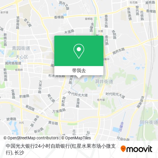 中国光大银行24小时自助银行(红星水果市场小微支行)地图