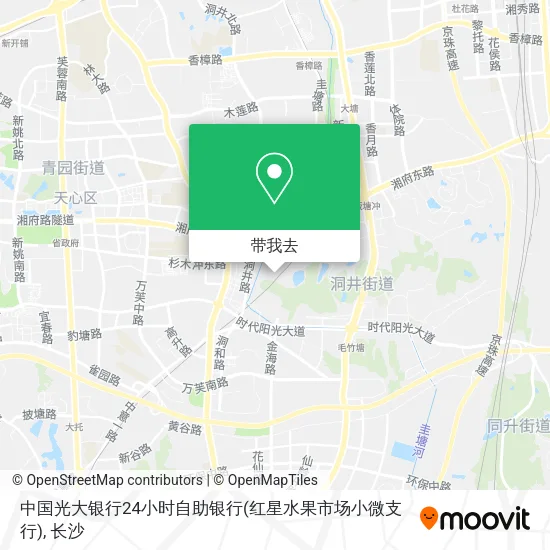 中国光大银行24小时自助银行(红星水果市场小微支行)地图