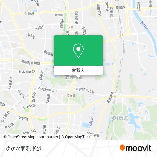 欢欢农家乐地图