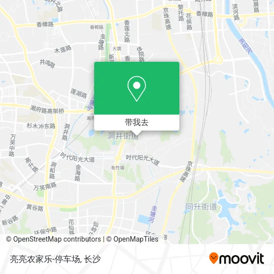 亮亮农家乐-停车场地图