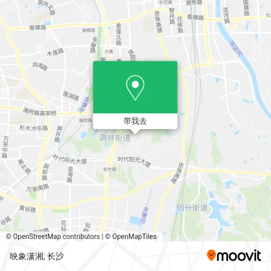 映象潇湘地图