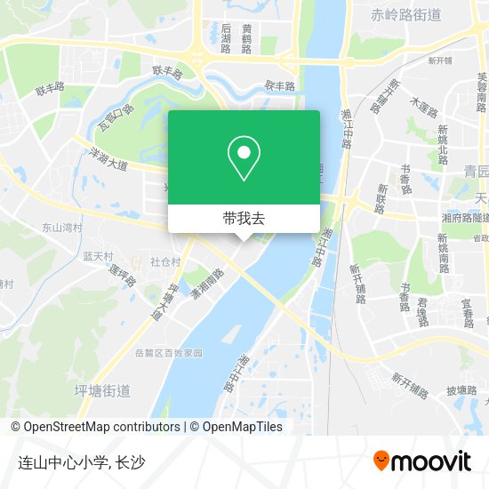 连山中心小学地图