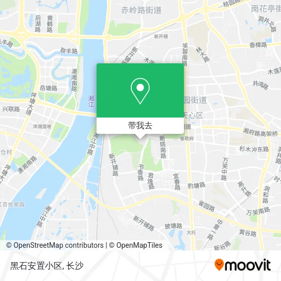 黑石安置小区地图