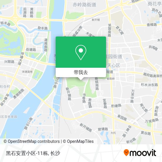 黑石安置小区-11栋地图