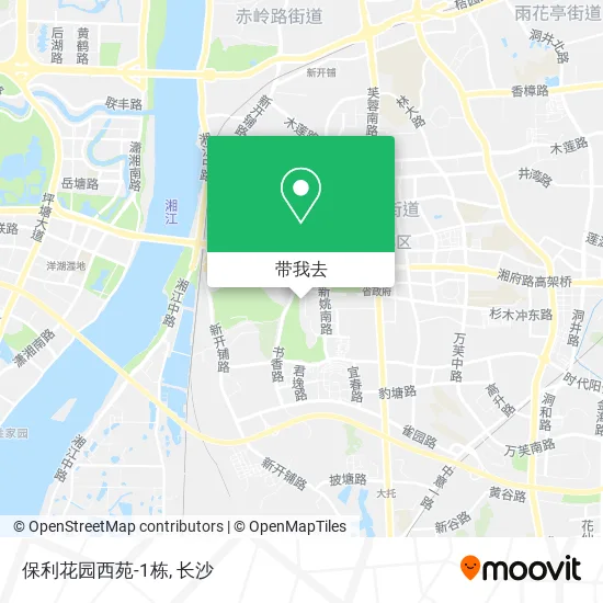 保利花园西苑-1栋地图