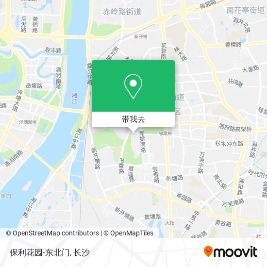 保利花园-东北门地图