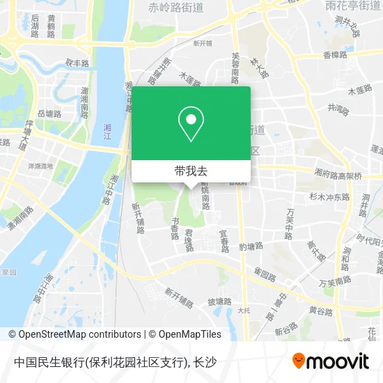 中国民生银行(保利花园社区支行)地图